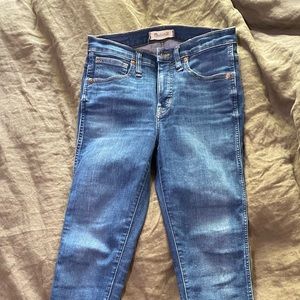 Madewell Skinny Jeans: Raw-Hem PALOMA WASH